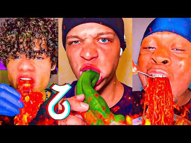 Extreme Spicy Food Tiktok Compilation #11