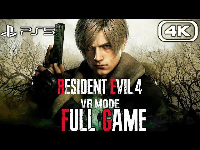 RESIDENT EVIL 4 REMAKE VR Gameplay Walkthrough FULL GAME (4K 60FPS) No Commentary