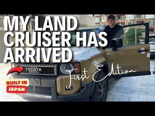 DAVID's LAND CRUISER HAS ARRIVED // FIRST EDITION // THIS ONE BUILT IN HAMURA PLANT