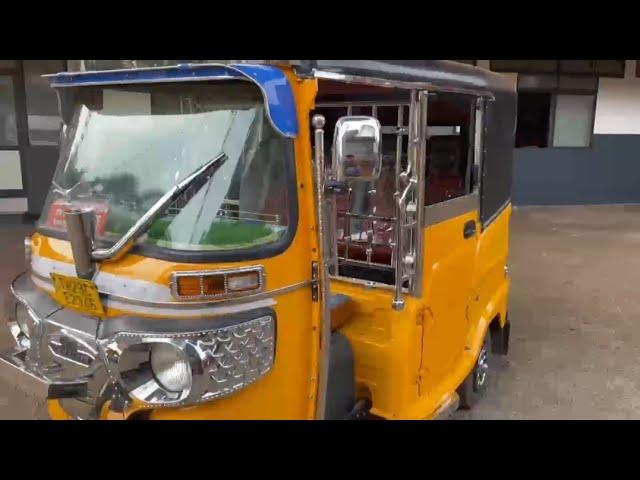 Cng Bajaj maxima z Body work finishing video 