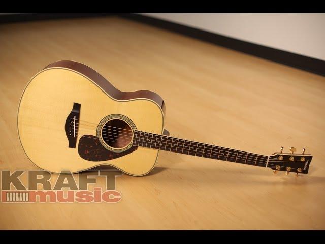 Yamaha LS6 ARE Handcrafted Acoustic Guitar Demo