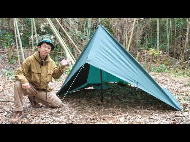 カーマテント張り ブッシュクラフト【DD Tarp 3m×3m】