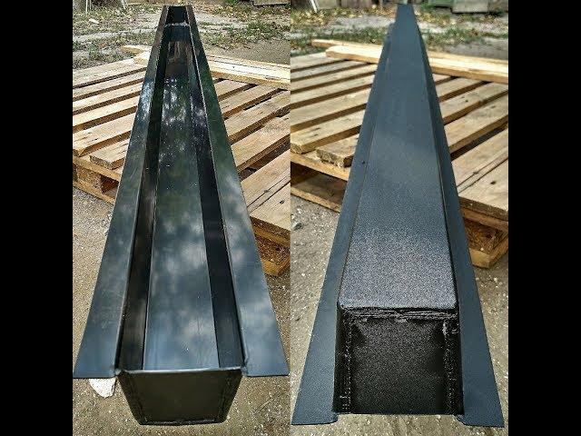 Inexpensive form for casting concrete (grape) pillars. Own production is simple.