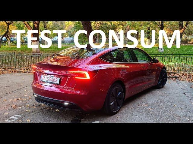 Elon, unde e autonomia promisa? Test consum Model 3 facelift!