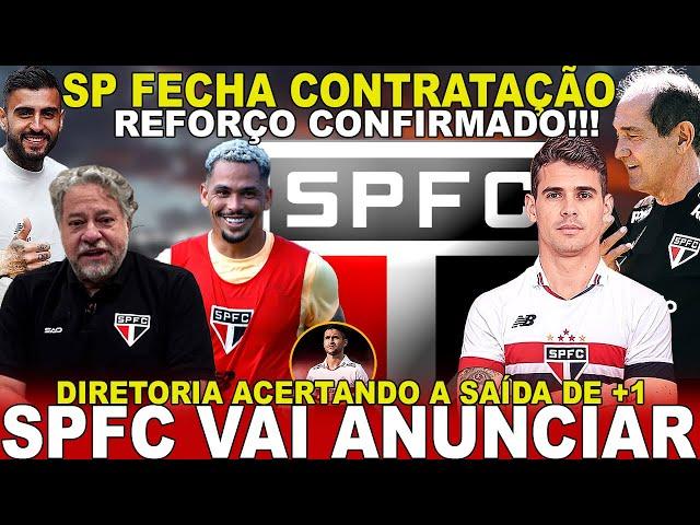 ACORDO FECHADO!!! OSCAR É DO SÃO PAULO! ASSINA POR 3 ANOS | INVESTIDOR | VENDA CONFIRMADA | LUCIANO