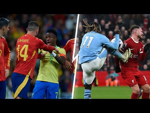 Dirty Moments & Craziest Red Cards in Football 2024