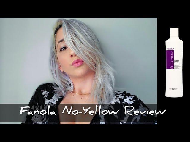 Platinum Icy White Hair - How I Finally Made it - Fanola No-Yellow Shampoo Review