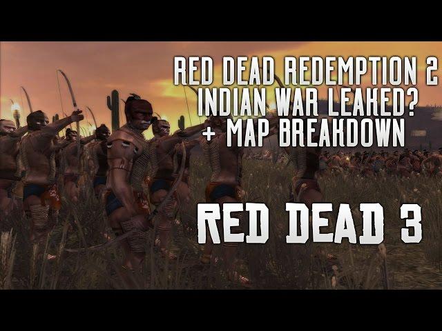Red Dead Redemption 2 - HUGE INFO! Story Leaked? Indian War, Gangs & Setting! RDR2 MAP BREAKDOWN