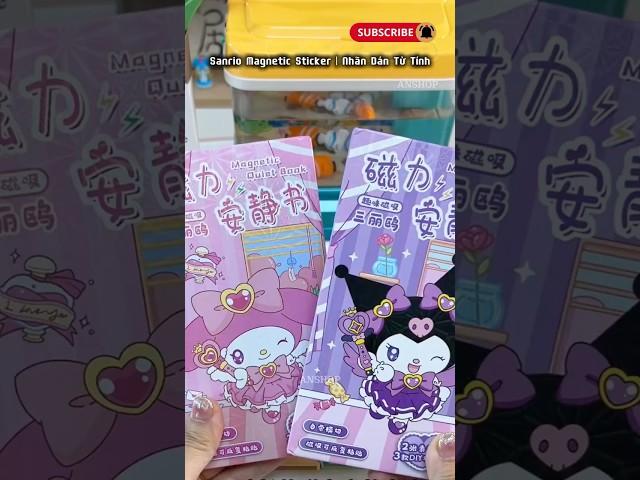Sanrio Magnetic Sticker | Nhãn Dán Từ Tính Kuromi Melody #shorts