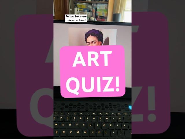 Art quiz! Can you identify the painters of the following works? #trivia #generalknowledgequiz #art