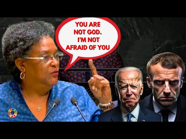 Brave Barbados P.M Publicly Expose America and Europe's Hypocrisy.