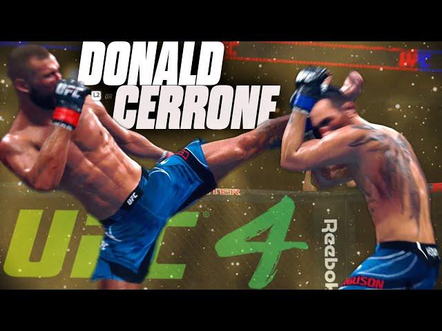 Donald Cerrone Striking Mix Up on UFC 4! KO Finishes - EA UFC 4 (PS5)