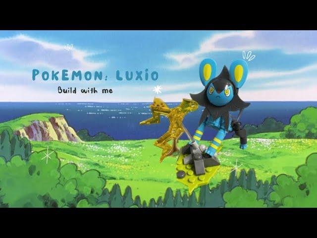 Build a Luxio Pokémon mega construx kit with me!