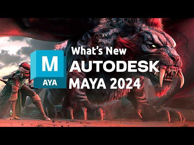 What's new Maya 2024?