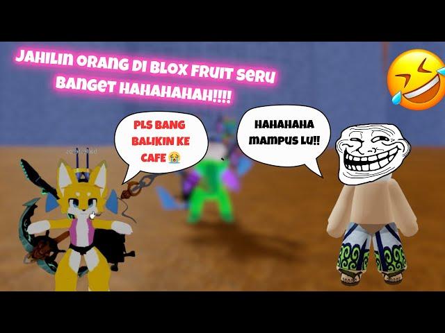 AKU JAHILIN ORANG DI BLOX FRUIT PAKE PORTAL    - Blox Fruit Indonesia