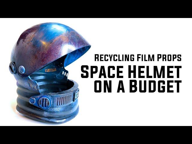 SPACE HELMET ON A BUDGET: RECYCLING FILM PROPS