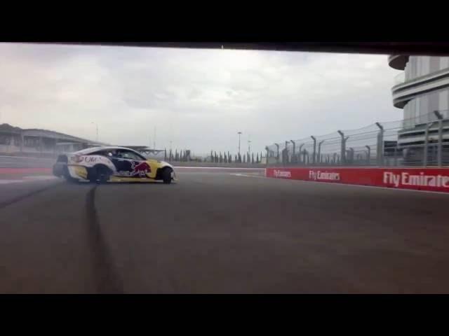 Nikita Shikov big drift on dubai autodrome