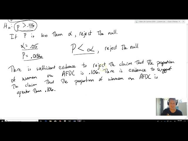 Hypothesis Testing for Proportions- P-value method