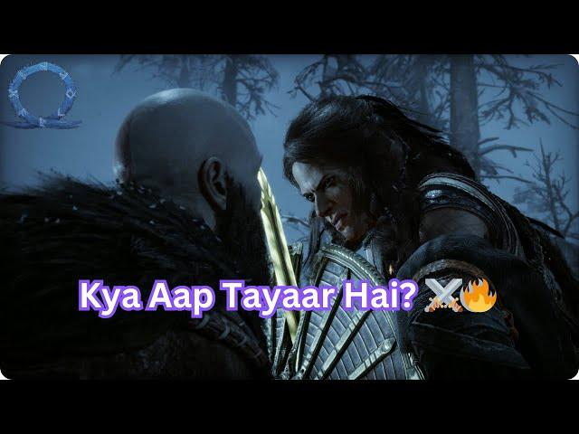 Kya Aap Tayaar Hai? ️ (God of War Ragnarok Part 1 - Intro And First Fight)