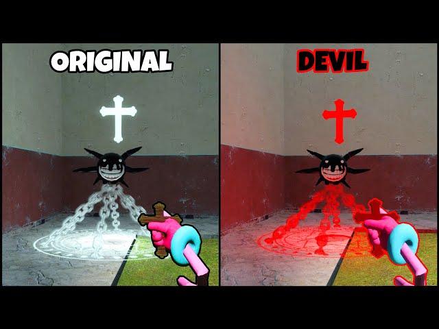 New DEVIL CRUCIFIX vs All DOORS Entities in Garry’s Mod