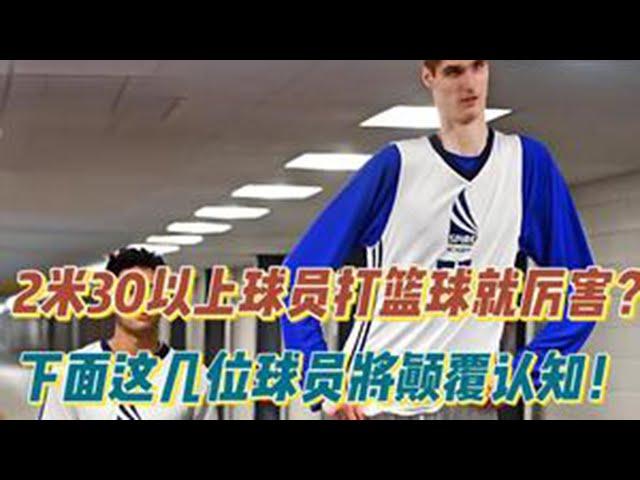 2米30以上球员打篮球就厉害吗？下面这几位球员将颠覆认知！ #NBA #篮球