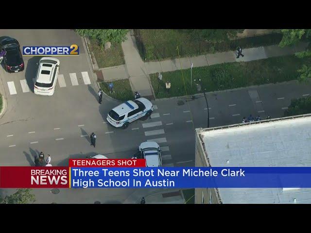 3 teens shot in Chicago's Austin neighborhood