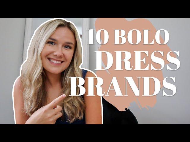 10 HIGH END DRESS BRANDS that SELL WELL on POSHMARK | 10 BOLO DRESS BRANDS for RESELLERS