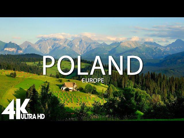 FLYING OVER POLAND (4K UHD) - Relaxing Music Along With Beautiful Nature Videos - 4K Video Ultra HD