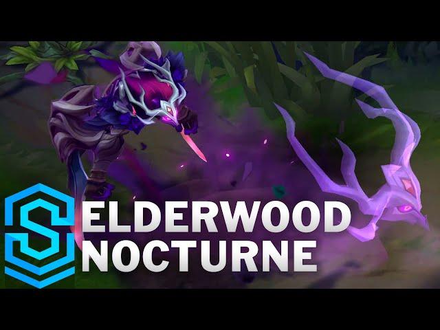 Elderwood Nocturne Skin Spotlight - League of Legends