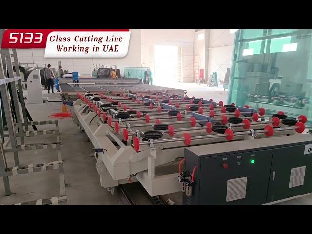 Fully Automatic Glass Cutting Line,CNC Glass Cutting Machine With Automatic Glass Loading Table