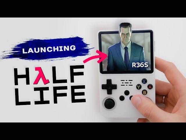 How to install Half-Life on R36S console | ArkOS PortMaster