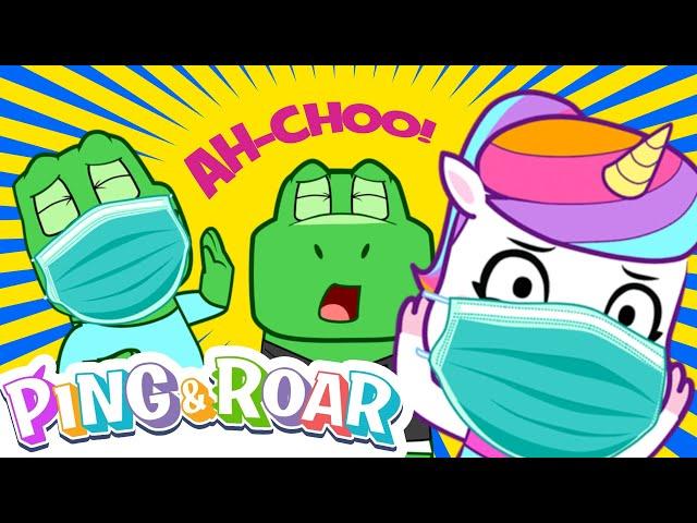  OH NO! Dad Lost His ROAR! ‍‍️ | Cartoon for Kids | Indoor Playtime | 13