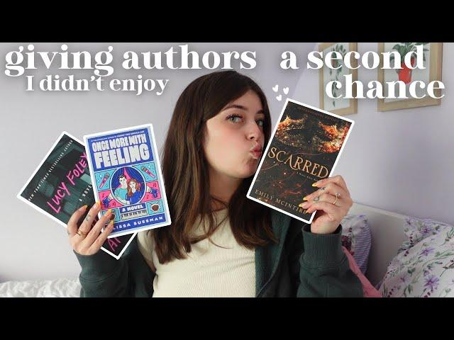 giving authors a second chance | *spoiler free* reading vlog