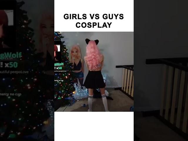 girls cosplay vs boys cosplay