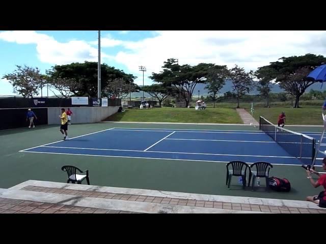 Ryan Harrison vs Ti Chen- Honolulu Challenger 2011 - Short Clip, Extra footage 1