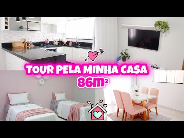 TOUR PELA MINHA CASA 86M² | MOSTREI COMO ELA FICOU DEPOIS DA AMPLIAÇÃO| FICOU LINDA| DETALHADO