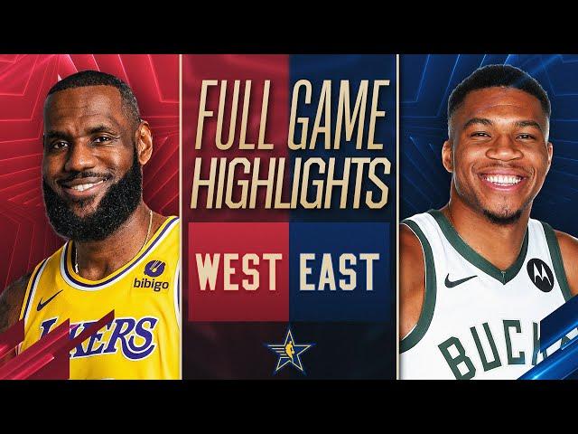 WEST vs. EAST | FULL GAME HIGHLIGHTS | 2024 #NBAAllStar