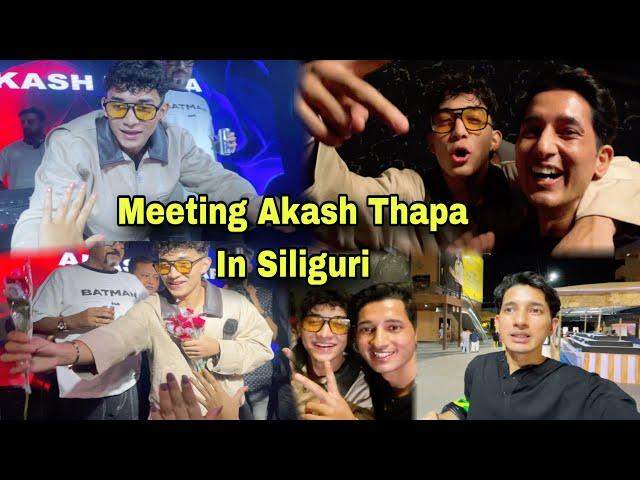 Meeting @akash_thapa14 in Siliguri |Night Club Of Siliguri| Amazing Personality | Dancer Vlogger