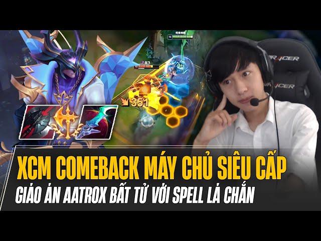 XIAOCHAOMENG COMEBACK MÁY CHỦ SIÊU CẤP VÀ GIÁO ÁN AATROX BẤT TỬ VỚI SPELL LÁ CHẮN ĐỐI THỦ BẤT LỰC