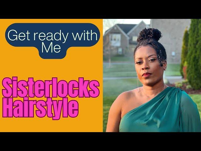 Easy Locs Bun hairstyle / curly Bun updo | microlocs, Sisterlocks hairstyles