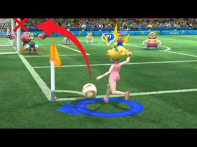 Unstoppable Duo! Wario and Peach Take on Metal Sonic, Bowser Jr., & Tails | Rio 2016 Football