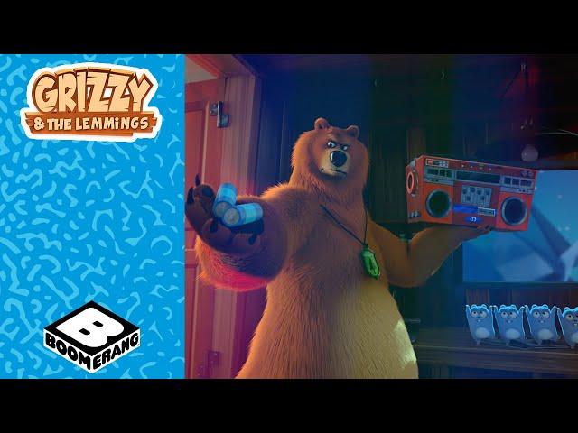 Il radio party molesto dei Lemming | Grizzy e i Lemming | Boomerang Italia