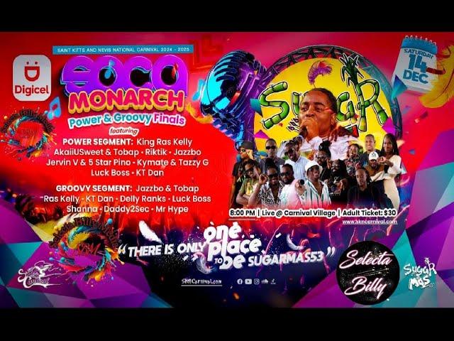 Sugarmas 53 Soca Monarch Finals live Audio