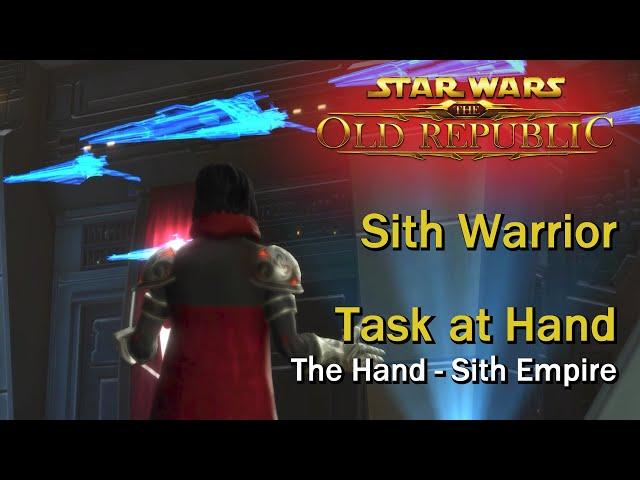 SWTOR: Task at Hand - Sith Empire | Sith Warrior