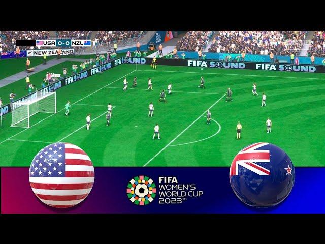 FIFA 23:  USWNT vs. NEW ZEALAND (w) | Dec 17, 2024 | FIFA Women's World Cup 2023 | PS5 Gameplay