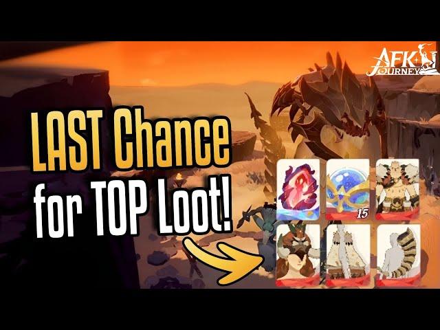 Do THIS now to get the BEST LOOT in this Season!!! - AFK Journey