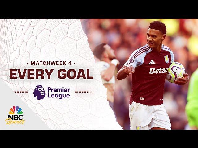 Every Premier League goal from Matchweek 4 (2024-25) | NBC Sports