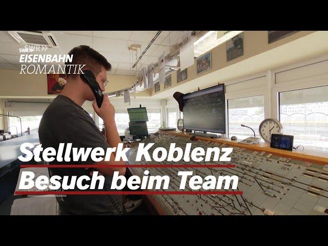 Signal box Koblenz Railway romance Youtube packaged