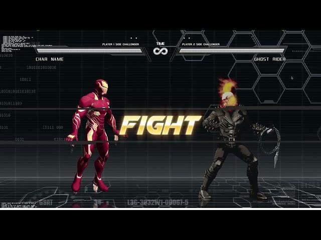 Mugen 3D pre-Render, Avenger vs Xmen, IronMan WIP