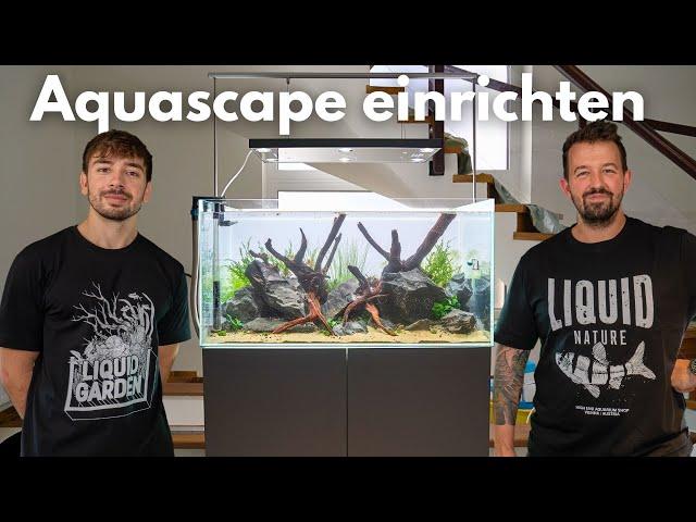 Wie baut man ein Aquascape? mit Dominik Lebersorger